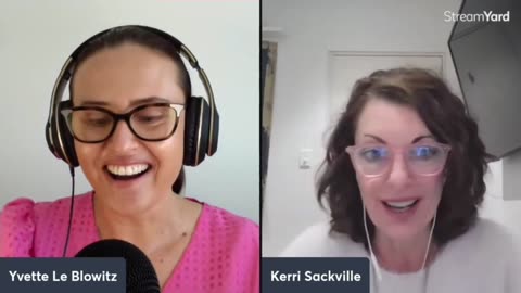 How To Practice Alone Time w/Kerri Sackville 🎙️Yvette Le Blowitz 🎙️ Podcast Show