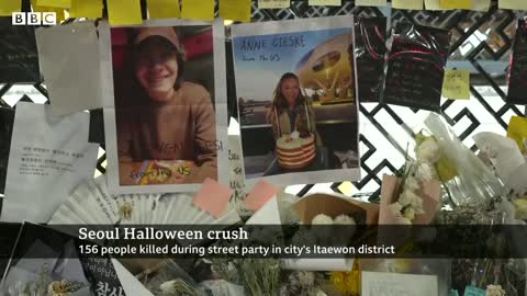 South Korea Halloween crush investigators raid offices in search for answers - BBC News