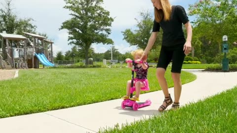Introducing the Hurtle Stand & Cruise Kick Scooter