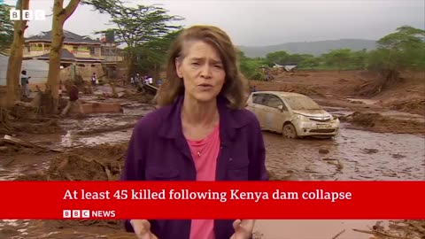 Kenya floods: At least 40 dead after dambursts following heavy rain | BBC News