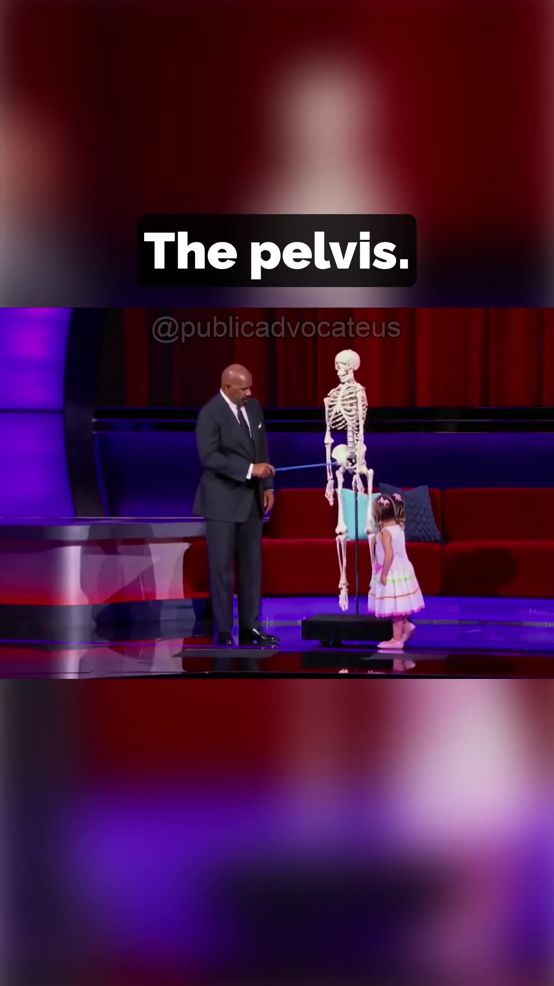 Little Girl on bones. Now that is Real Science! #facts #cute #lol #bones