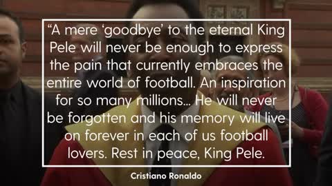 Football Legend Pele dies age 82 Tributes pour in across the globe