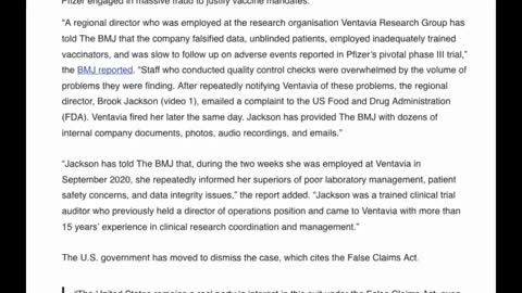 A Judge is About to Rule on Pfizergate Case to Hold Big Pharma Accountable for Covid Vaxx Fraud