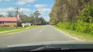 Driving Through Dowling Park Florida