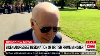 Biden FLIPS OUT, puts hands on reporter for pointing out his unpopularity