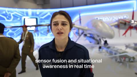 Pilot trainer discusses Türkiye’s Bayraktar Akinci drone
