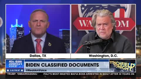Bannon Joins Stinchfield to Discuss the Major Crimes and Cover-ups of the Biden Crime Family