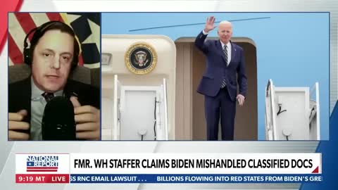 Former White House staffer Todd McKinley claims he saw Biden mishandle classified documents