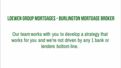 burlington mortgage brokers ontario