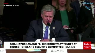 FBI Director Asked Point Blank-If Any Jan. 6 Rioters Were FBI Sources Dressed As Trump Supporters