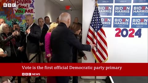 US elections: Biden wins South CarolinaDemocratic primary | BBC News