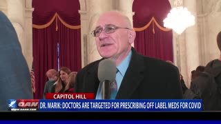 Dr. Marik: Doctors are targeted for prescribing off label meds for COVID-19