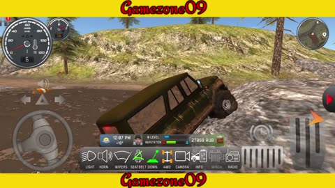 Russian Car Driver UAZ Hunter gamezone09 | trending game video | rumble video
