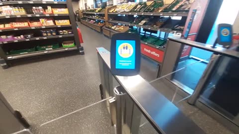 Aldi requires QR code to shop (No buying without your mark?)