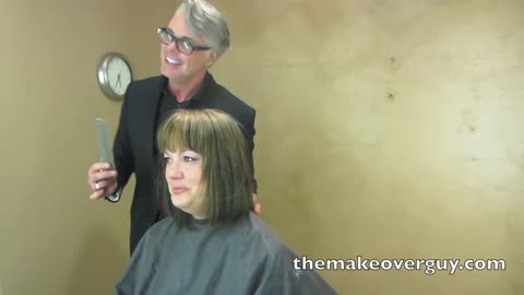 MAKEOVER: Long to Short More Polished and Professional by Christopher Hopkins, The Makeover Guy