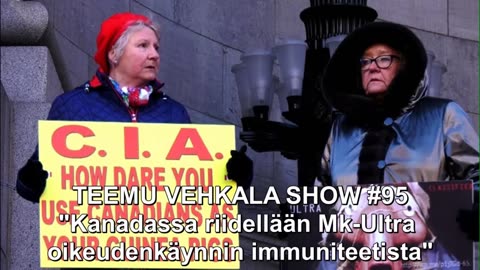 Teemu Vehkala Show #95 - Kanadassa riidellään Mk-Ultra oikeudenkäyntien immuniteetista