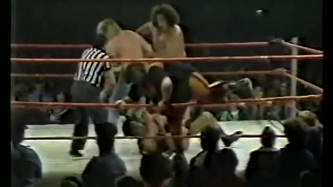Andre the Giant & Angelo Mosca vs Big John Studd & Jerry Blackwell