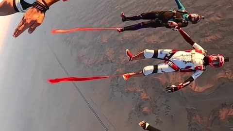 sunset Cruise over the dunes namibia skydivng#shorts#skydiving