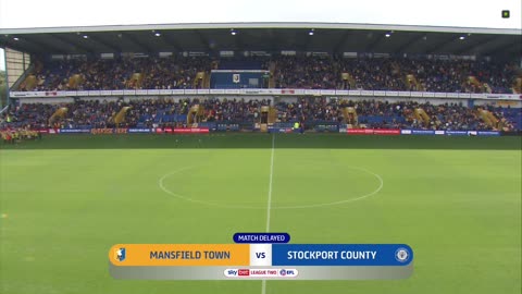 Mansfield Town v Stockport County