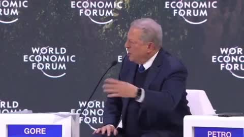 Al Gore Comes Unglued At WEF - We Don't Call Them Climate Crazies For Nothing