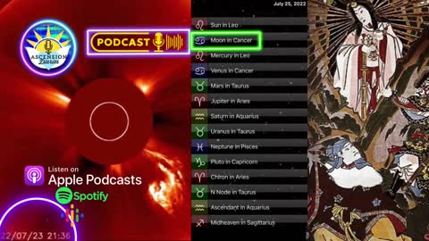 Monday MoonDay Mini-Podcast: Cancer Moon and Amaterasu