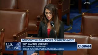 Rep Lauren Boebert Introduces Articles Of Impeachment Against Biden!