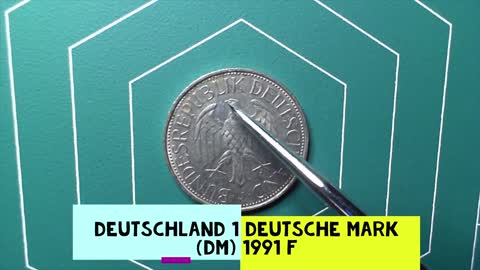 🕵️Deutschland 1 Deutsche Mark 1991 J👉 ⭐⭐⭐
