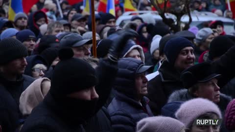 Moldova: 'They are arranging fraudulent schemes with gas and electricity' - Anti-government rally