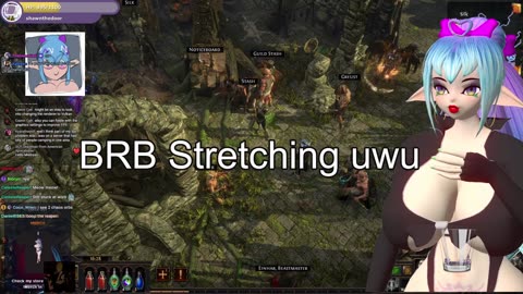 Booba elf plays PoE with story time / Path of Exile / Part 2