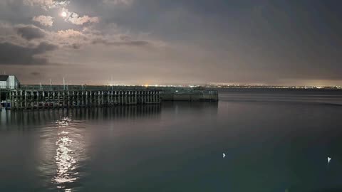 Burntisland at night