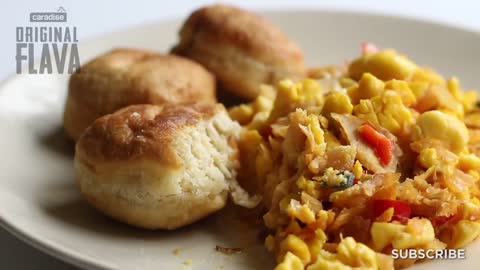 Ackee & Saltfish with Fried Dumplings MADE EASY!