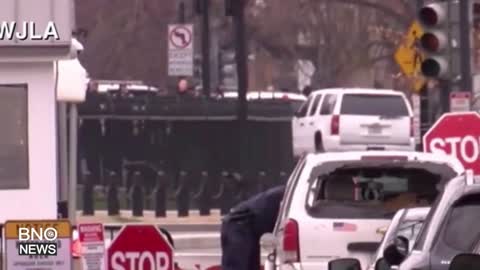 Car Strikes Security Barrier Near the White House