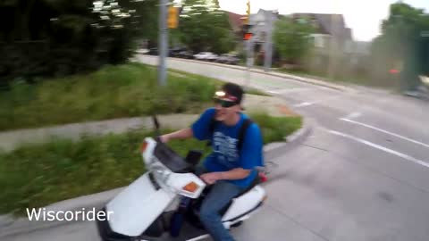 How to low side a moped