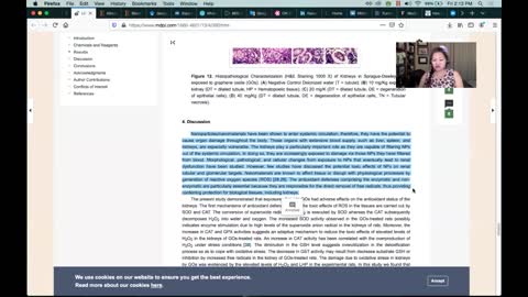 Graphene Oxide in mRNA Vax Connects to AI/Internet?