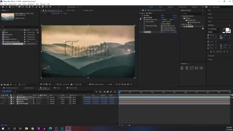 How to create Cinematic title in after effects