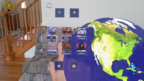 OmniGlobe Augmented Reality Proof of Concept with a Hololens 2