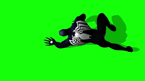 Venom green screen effect