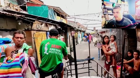 Passeio INCRÍVEL Na Maior FAVELA DAS FILIPINAS - [HAPPYLAND TONDO MANILA] (4K)