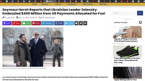 🎥 Explosiver Bericht: Selenskyj hat 400 Mio. Dollar gestohlen