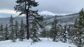Magnificent Mount Bachelor – Central Oregon – Vista Butte Sno-Park – 4K