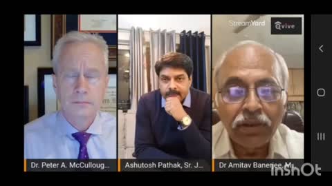 Dr. McCullough speaks with colleagues in India about the latest developments with COVID. Omicron syndrome is generally very mild and resolves on it's own.