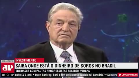 Para onde é destinado o dinheiro de George Soros no Brasil? E aínda financia novelas da Globo com viés ao tráfico de drogas.