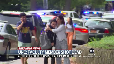 1 Dead in shooting at UNC-Chapel Hill; suspect arrested😱
