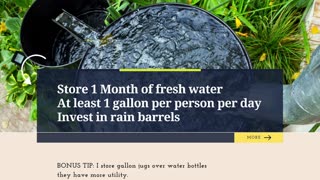 Water Prep Wednesday on The Prepper Broadcasting Network August 23, 2023