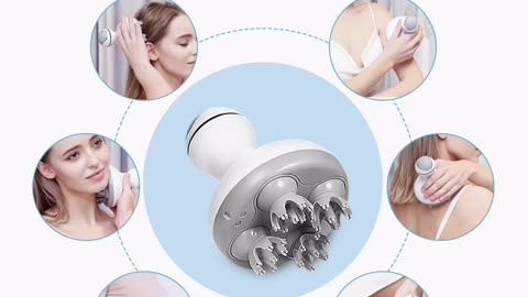 Automatic Scalp Massager For Hair Growth Stimulation
