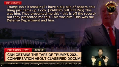 OSL 30 - New Biden Whistleblower Admits To Bribes And Crimes, CNN Releases Trump Tape