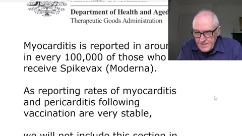 TGA to stop reporting myocarditis