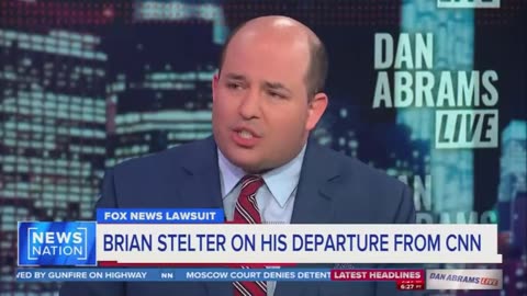 DUMPTY IN DENIAL: Stelter Says He Has No Idea Why He Was Fired from CNN
