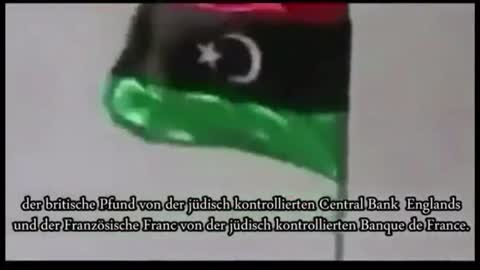 THE BRUTAL MURDER OF GADDAFI BY ZIONIST CENTRAL BANKSTERS