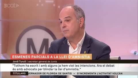 Els Matins entrevista a Jordi Turull sobre el tema de l'immigració a Catalunya